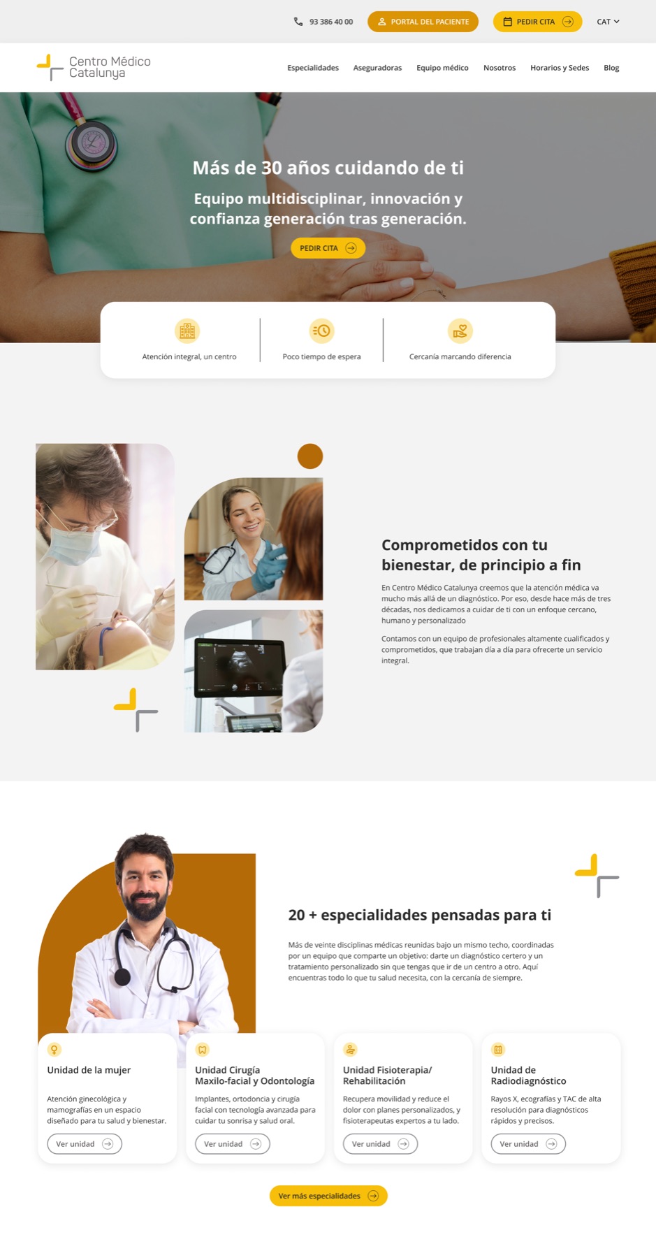 Nueva home de Centro Médico Catalunya — vista 1