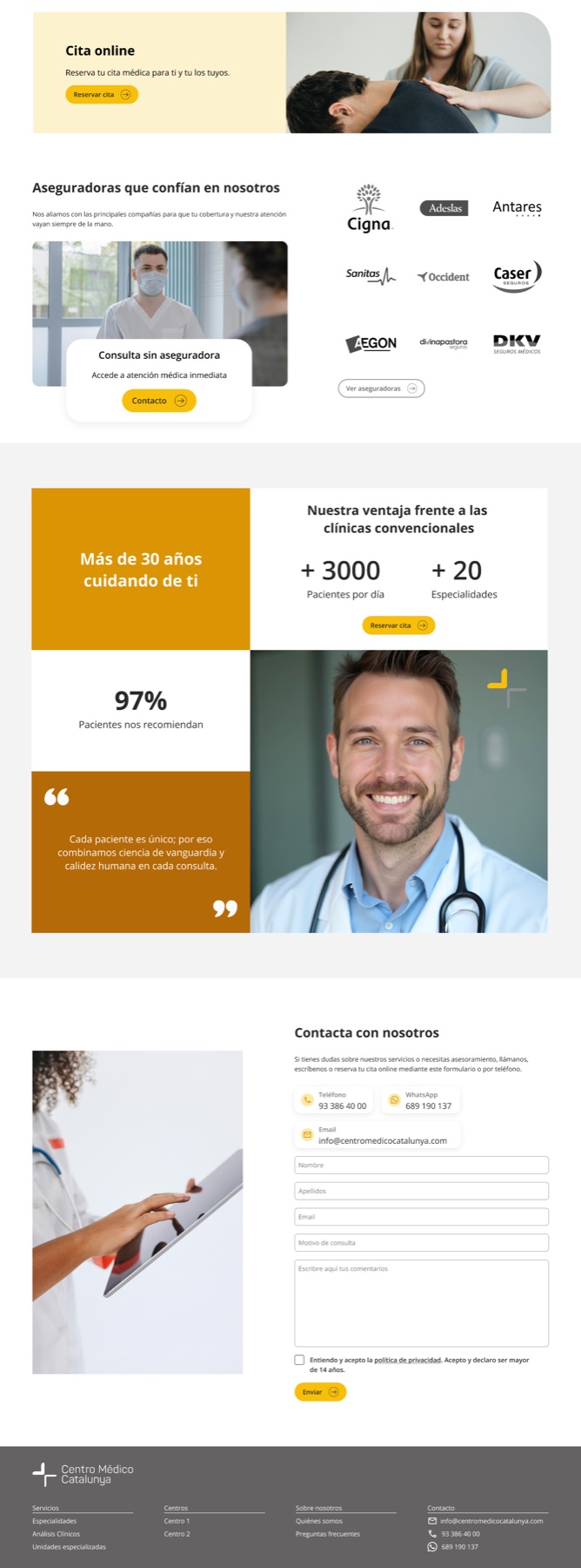 Nueva home de Centro Médico Catalunya — vista 2